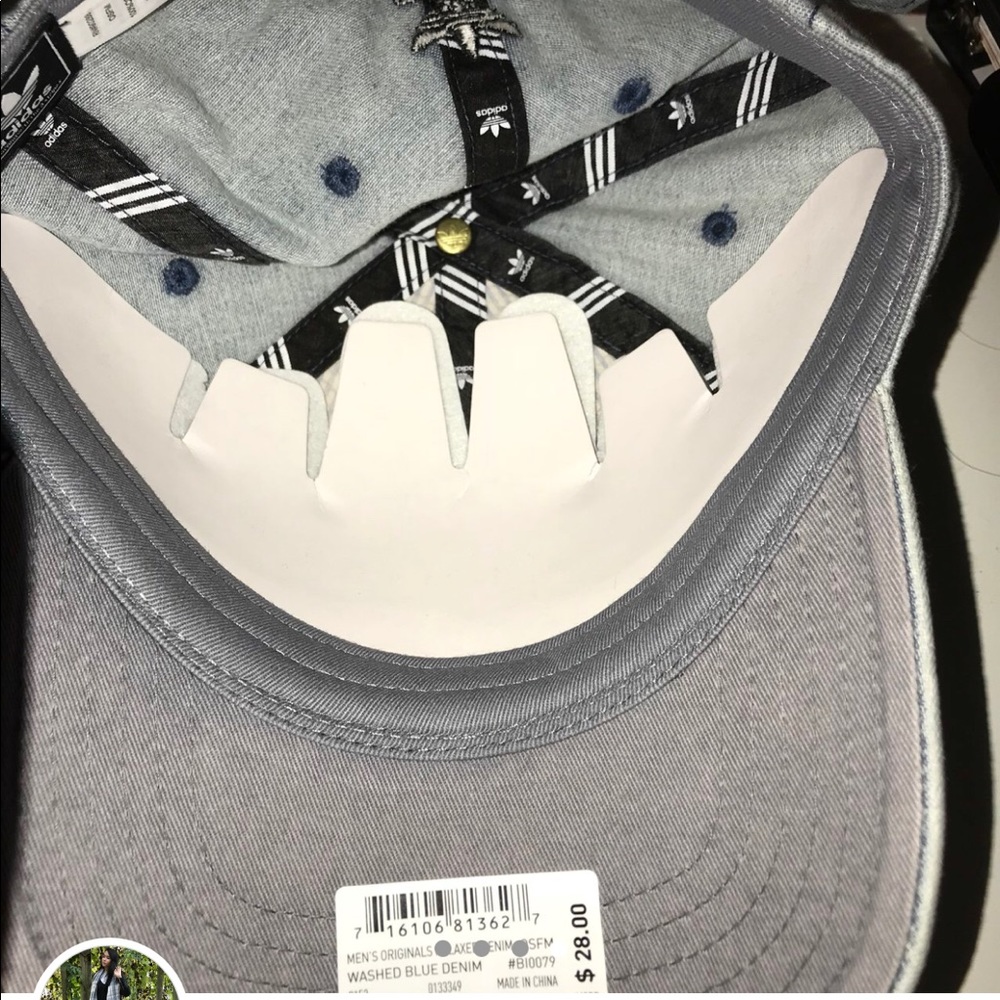 LAST ONE Adidas denim hat - Picture 4 of 4